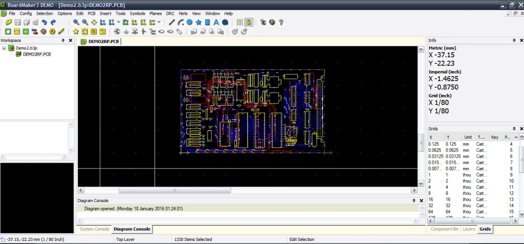 BoardMaker3 Screenshot 2, Copyright reserved by BoardMaker3