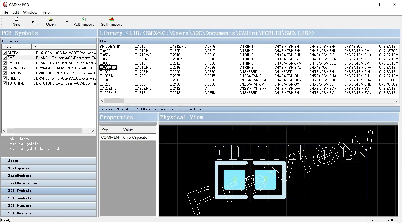 CADINT Screenshot 1, Copyright reserved by CADINT