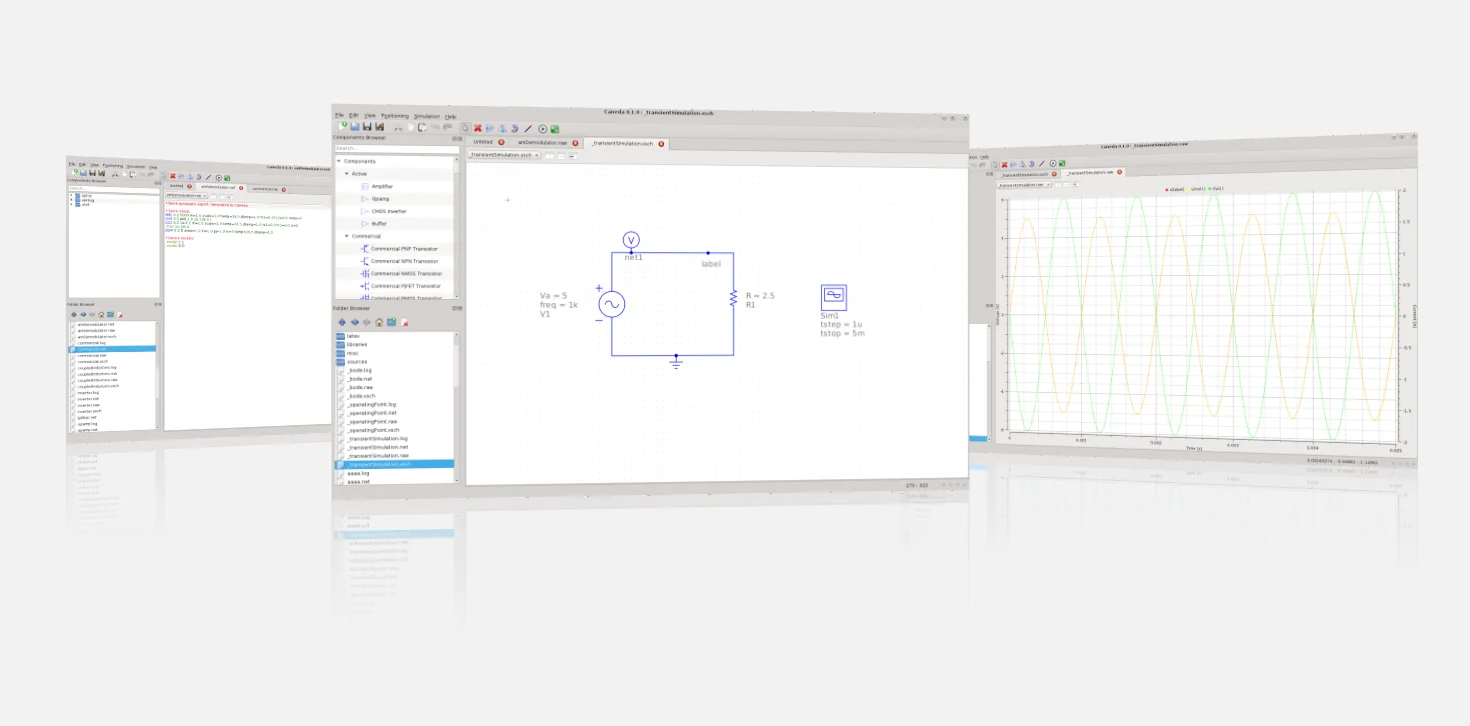 Caneda Screenshot 1, Copyright reserved by Caneda