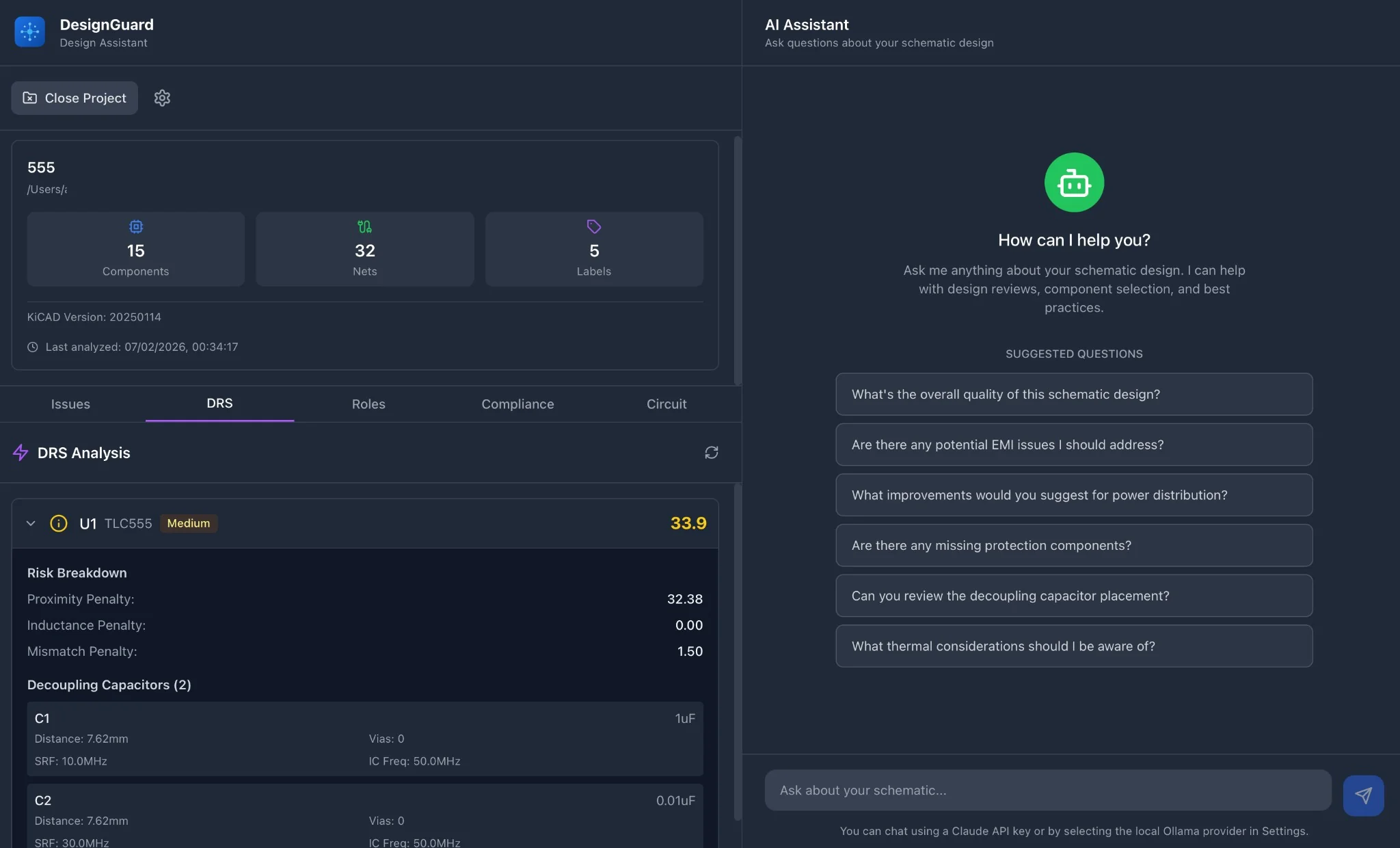 DesignGuard Screenshot 1, Copyright reserved by DesignGuard