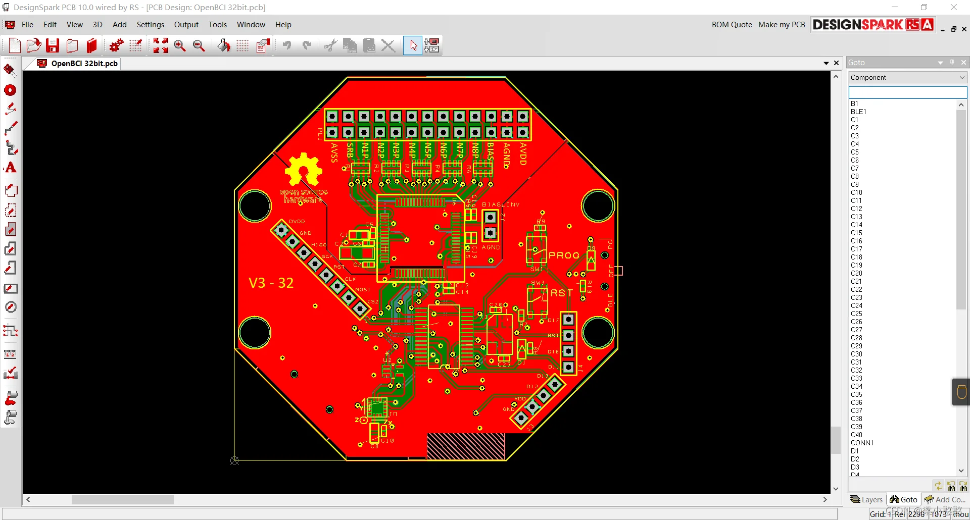 DesignSpark Circuit Simulator Screenshot 8, Copyright reserved by DesignSpark Circuit Simulator