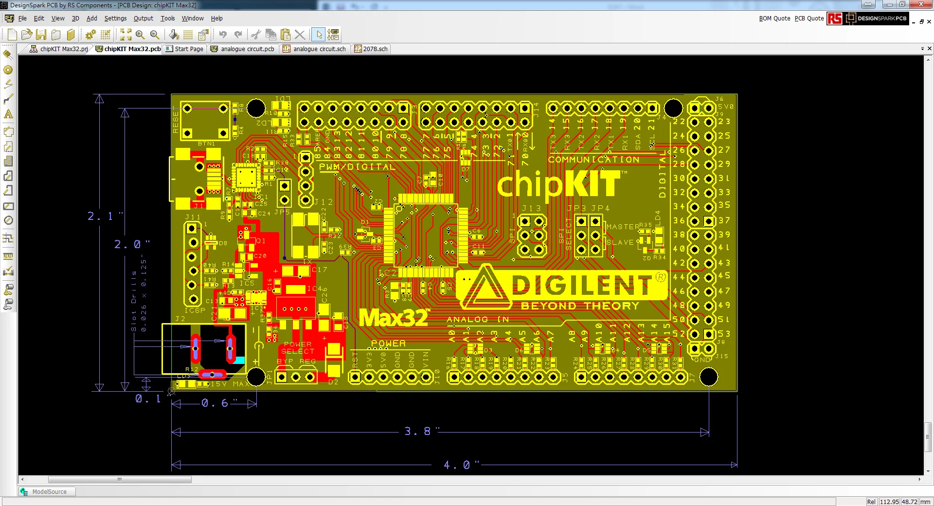 DesignSpark Circuit Simulator Screenshot 9, Copyright reserved by DesignSpark Circuit Simulator