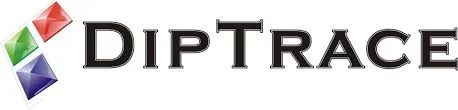 DipTrace Logo, Copyright reserved by DipTrace