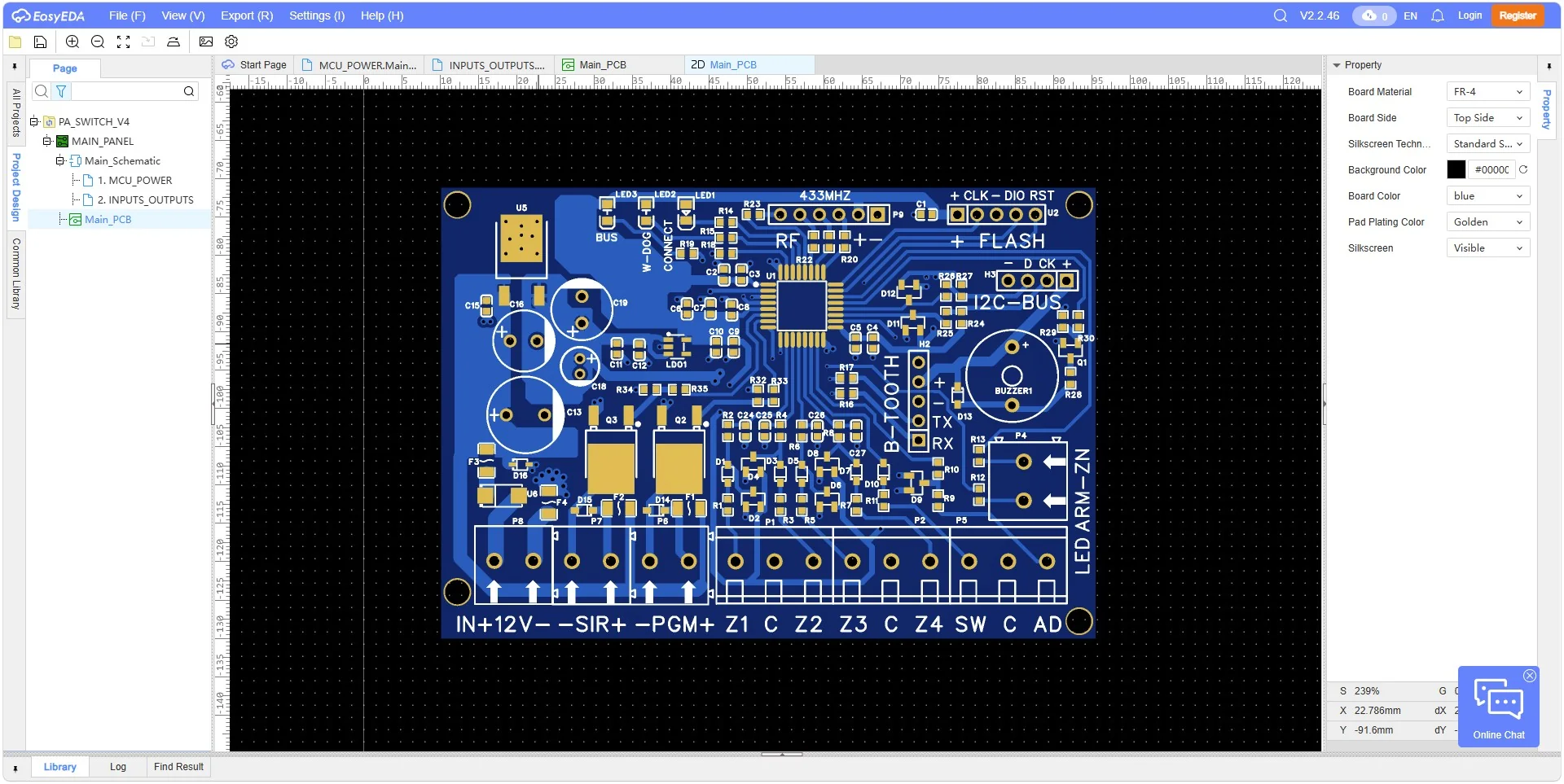 EasyEDA Std Screenshot 5, Copyright reserved by EasyEDA Std
