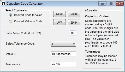 Electronics Assistant Screenshot 2, Copyright reserved by Electronics Assistant