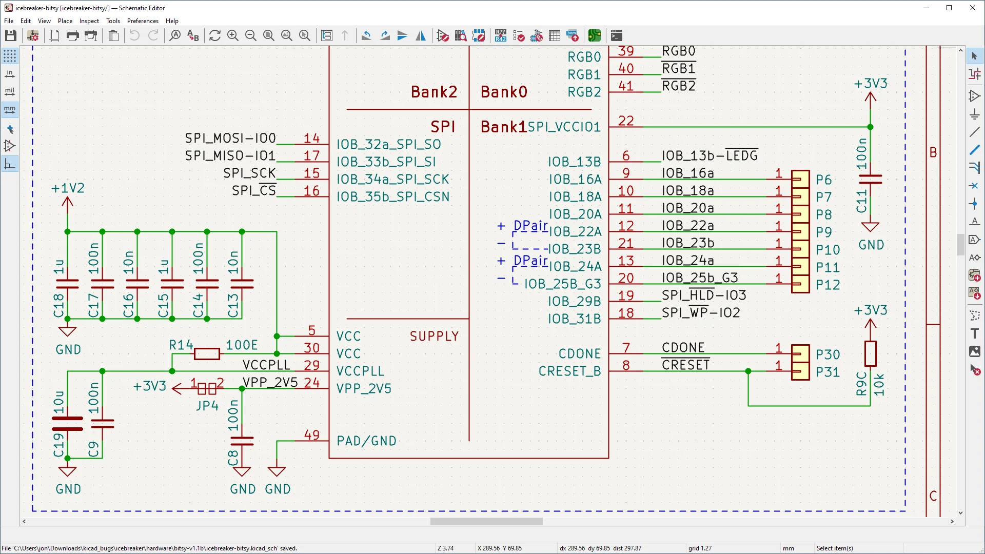 KiCad Screenshot 5, Copyright reserved by KiCad