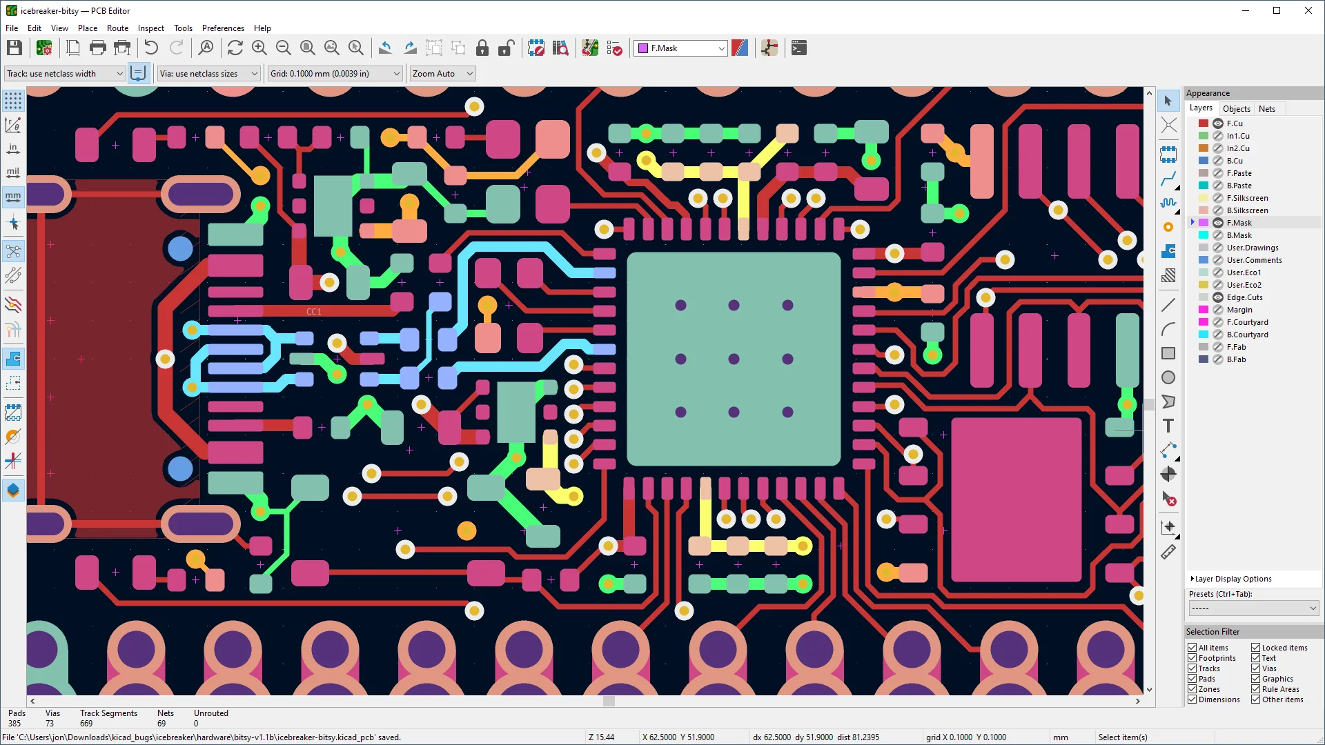 KiCad Screenshot 6, Copyright reserved by KiCad
