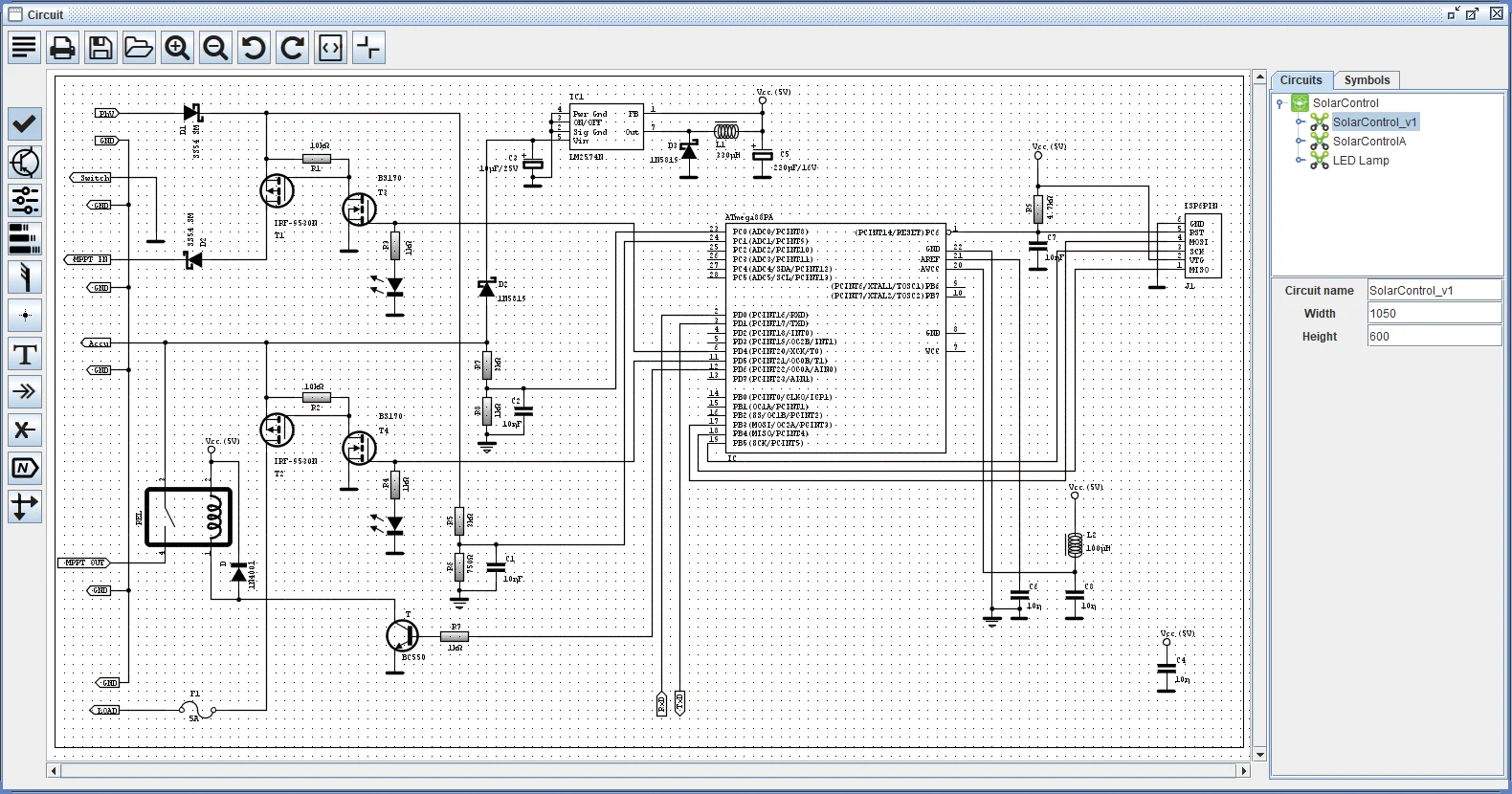 myNetPCB Screenshot 5, Copyright reserved by myNetPCB