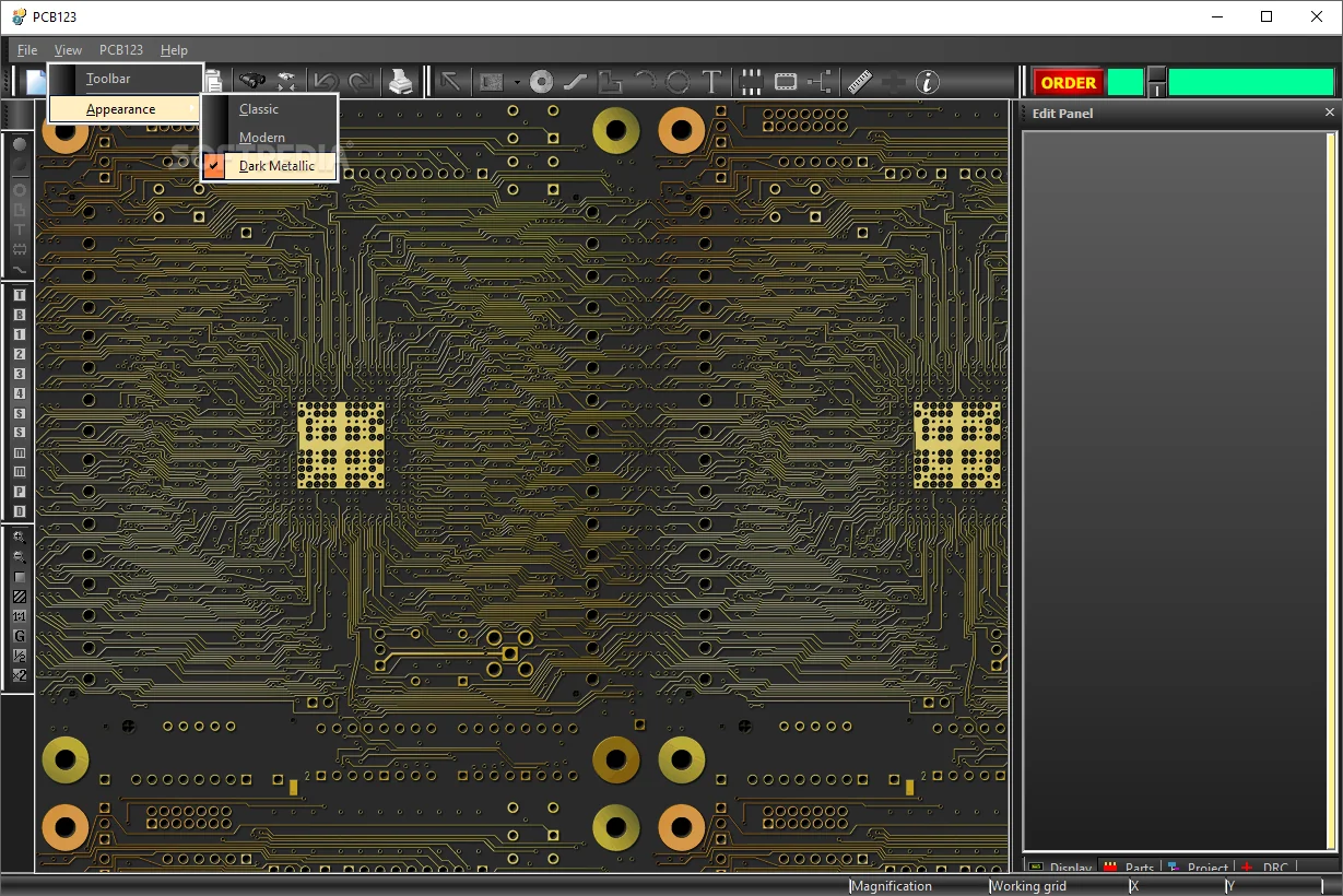 PCB123 Screenshot 6, Copyright reserved by PCB123