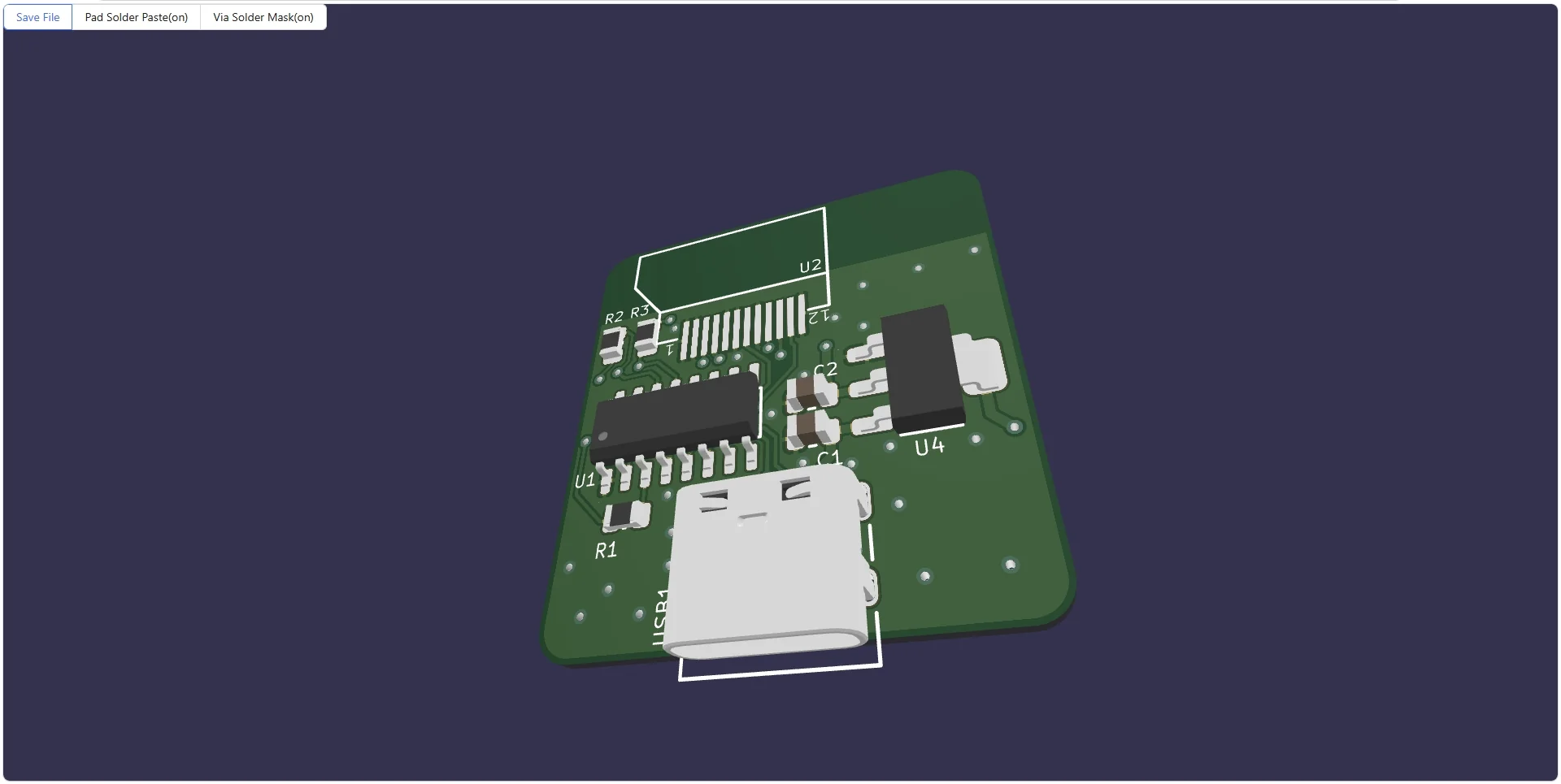 PCBX Screenshot 1, Copyright reserved by PCBX