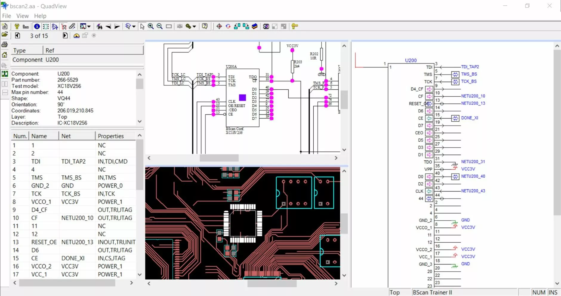 QuadView Screenshot 1, Copyright reserved by QuadView