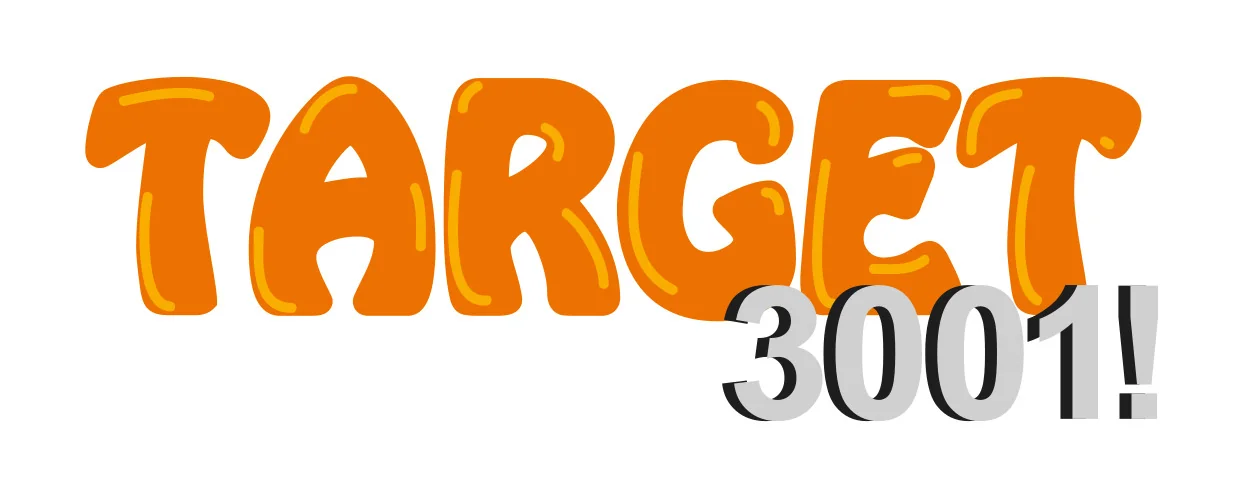 TARGET 3001 Logo, Copyright reserved by TARGET 3001