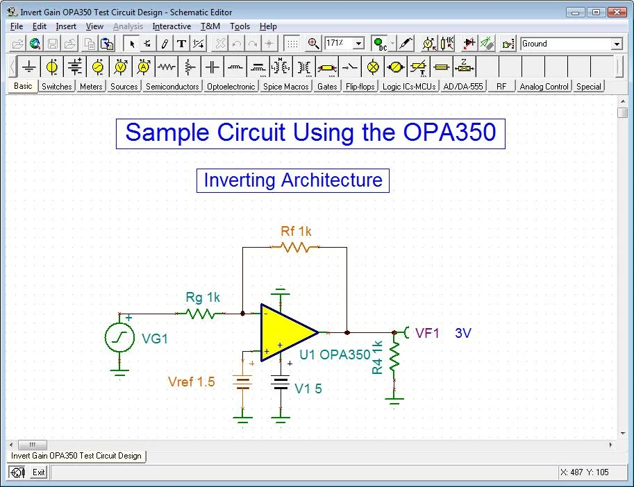 TINA Screenshot 2, Copyright reserved by TINA