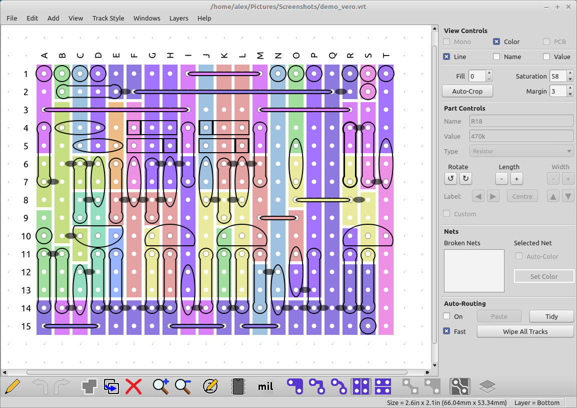 VeroRoute Screenshot 1, Copyright reserved by VeroRoute