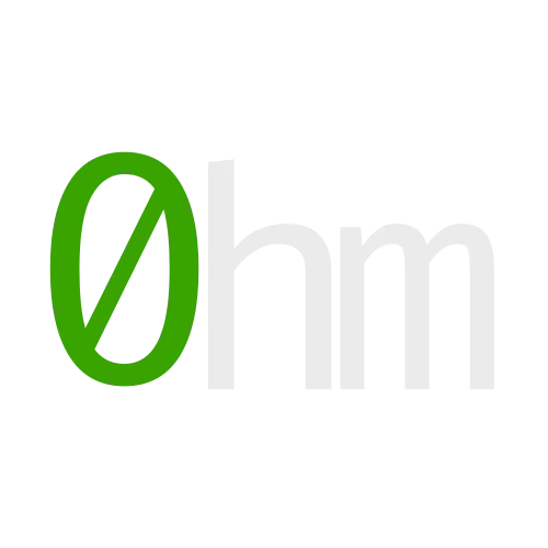 ZeroOhm AI Logo, Copyright reserved by ZeroOhm AI